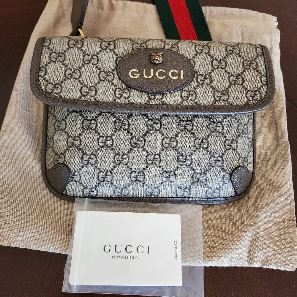 Gucci Convertible Bag: Crossbody, Clutch, Waist, Shoulder